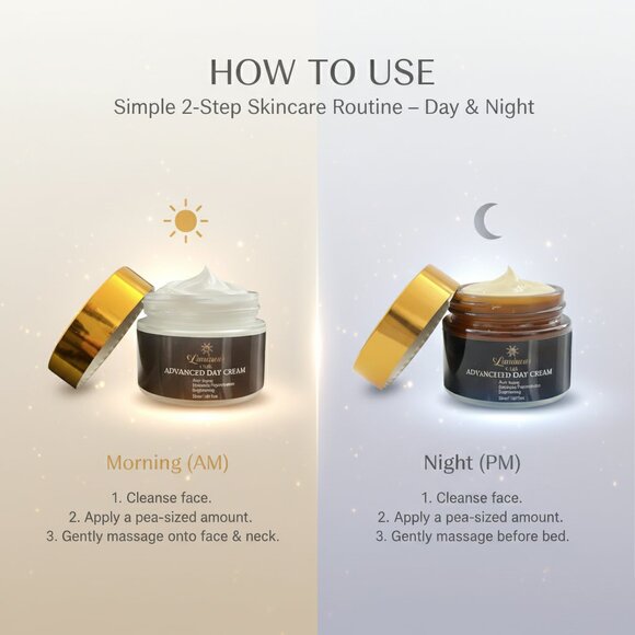 Luminous Care Anti-Aging Day & Night Face Cream Duo | Retinol + Hyaluronic Acid - Picture 6 of 8